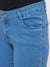 ZOLA Stone Blue Straight Ankle Length Denim Jeans for Women