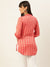 Ethnic Print Pink Tunic For Women