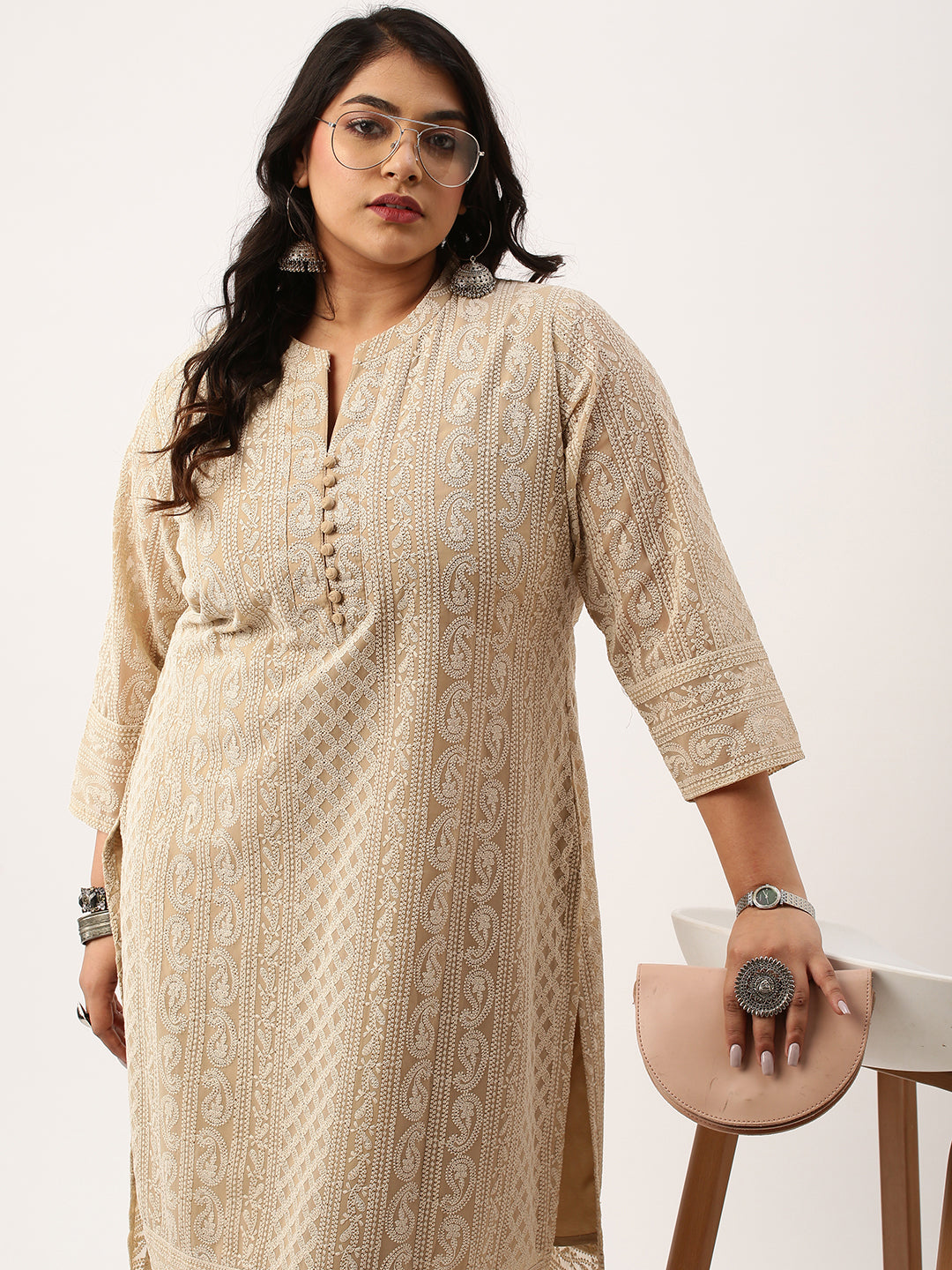 🌸PLUS SIZES... - Dip Pure Handwork Lucknowi Collections. | Facebook