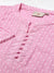 Pink Ethnic Wear Kurta For Women
