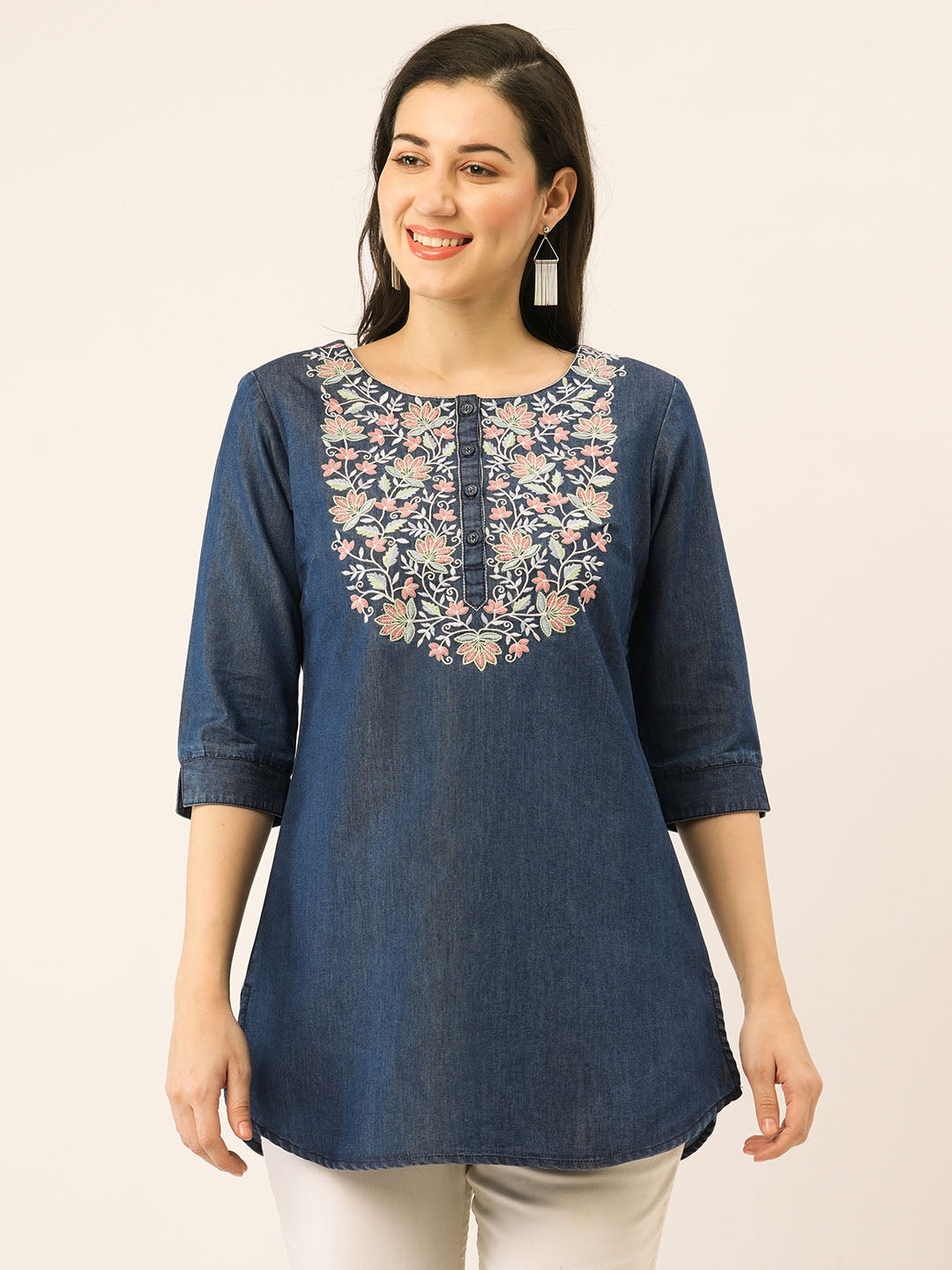 Denim Dxblueblue tunic for women