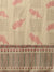 ZOLA Round Neck Cotton All Over Floral Print Beige Straight Kurta Set with Dupatta For Women
