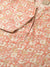 ZOLA Exclusive Mandarin Collar Cotton All Over Kalamkari Print Onion  Straight Tunic For Women