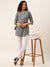 Navy Blue Straight Tunic For Women