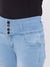 ZOLA Ice Blue Skinny High Rise Ankle Length Denim Jeans for Women