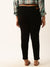 ZOLA Black Slim Fit High Rise Ankle Length Denim Jeans For Women