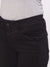 ZOLA Black Slim Fit Ankle Length High Rise Denim Jeans For Women