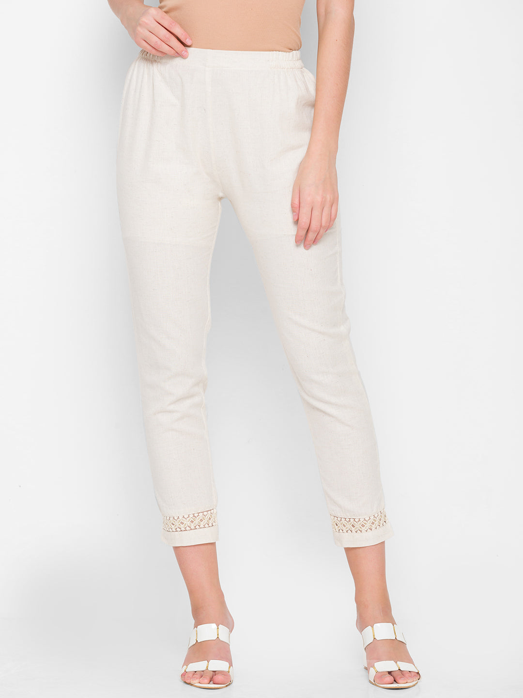 Buy Grey Trousers & Pants for Women by Marks & Spencer Online | Ajio.com